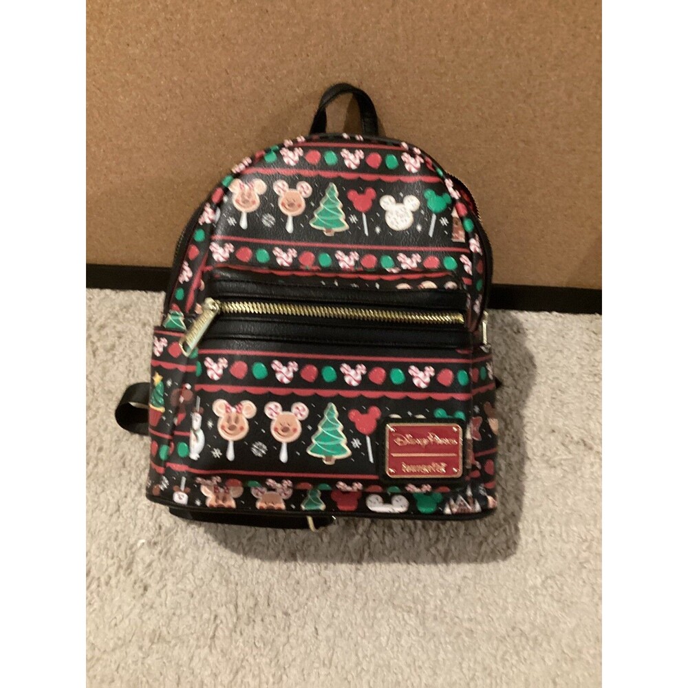 Loungefly Disney Parks Holiday Christmas Snacks 2019 Food Icons Mini Backpack